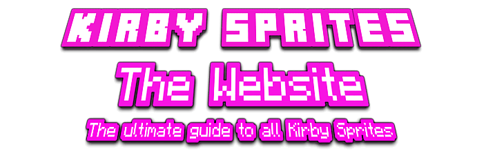 Kirby Sprites: The Website